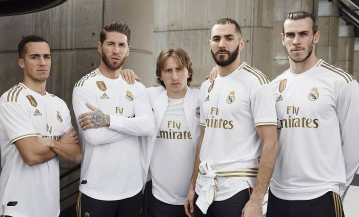 Real Madrid ra mắt áo đấu sân nhà chính thức mùa 2019/20