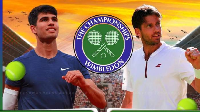 Link trực tiếp tennis Alcaraz vs Norrie, Tứ kết Wimbledon - 21h00 ng&agrave;y 8/7