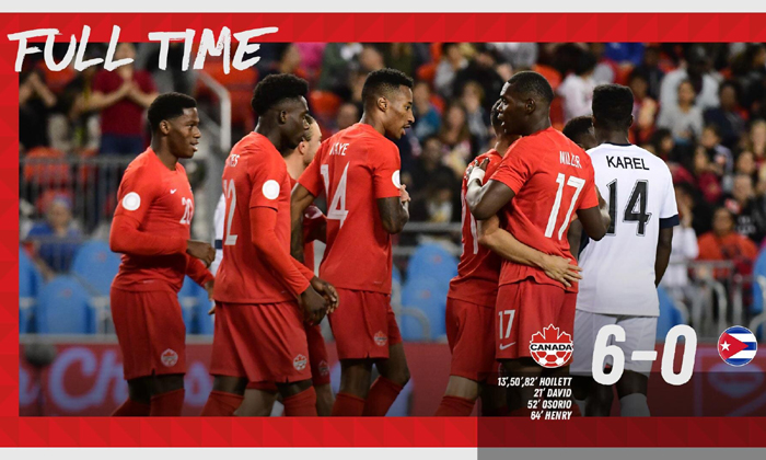 Kết quả Canada vs Cuba. Kết quả CONCAF Nations League h&ocirc;m nay 8/9
