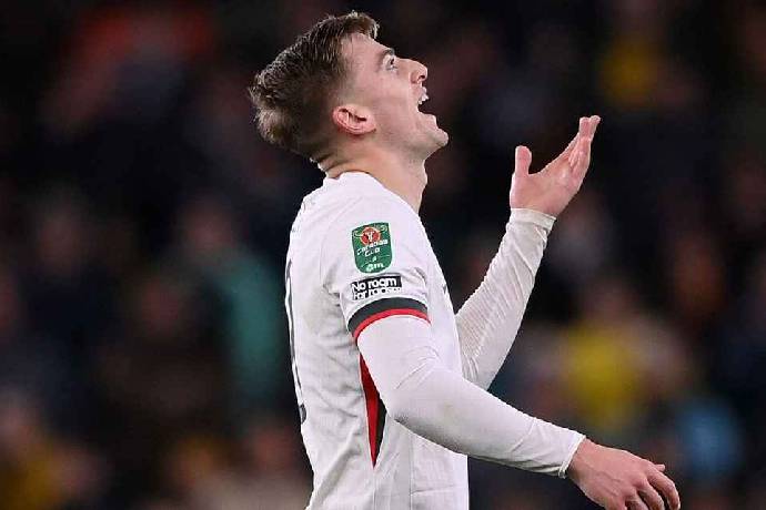 Chelsea tiếp tục mất Liam Delap dài hạn vì chấn thương vai