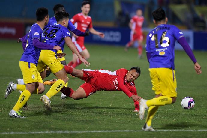 Video Viettel 0-1 H&agrave; Nội FC: B&agrave;n thắng v&agrave;ng của B&ugrave;i Ho&agrave;ng Việt Anh