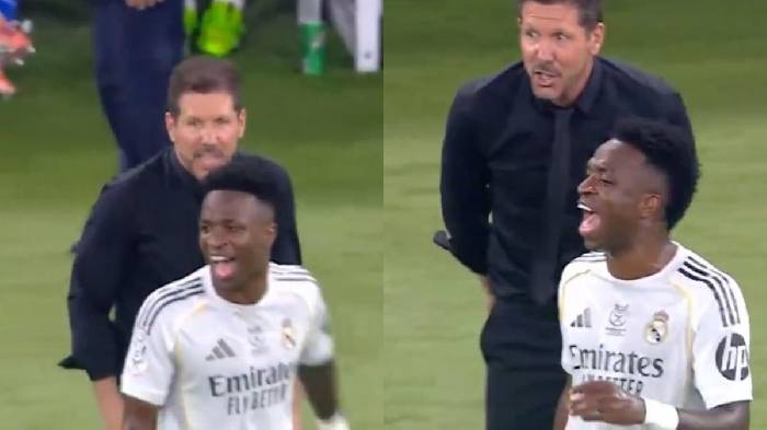 Vinicius suýt đánh nhau với HLV Simeone