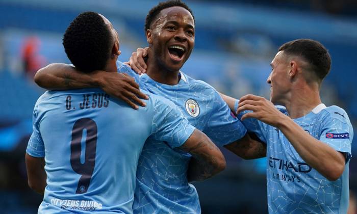 Man City đ&aacute; c&ugrave;ng s&acirc;n với Liverpool ở lượt đi v&ograve;ng 1/8 Champions League