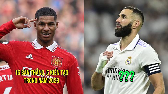 Top 5 ng&ocirc;i sao g&oacute;p c&ocirc;ng v&agrave;o nhiều b&agrave;n thắng nhất trong năm 2023