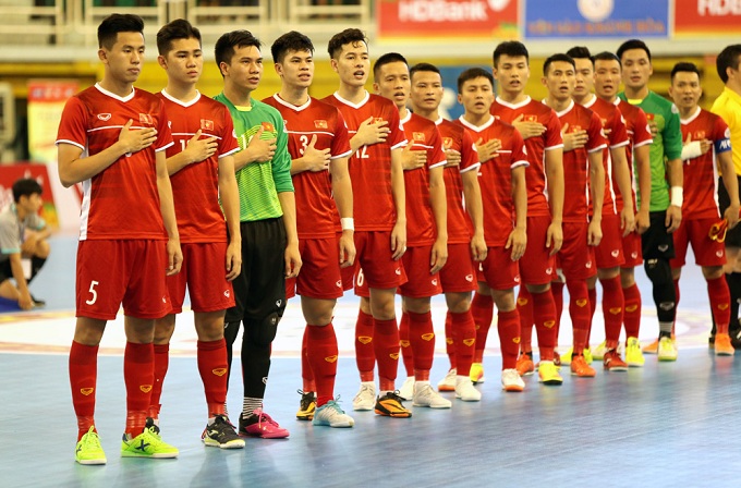 Lịch thi đấu - kết quả đầy đủ giải futsal ch&acirc;u &Aacute; 2020: Việt Nam vs Turkmenistan