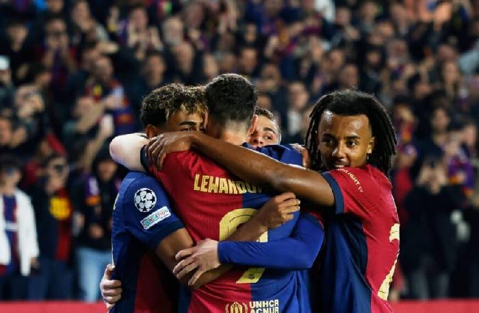 Kết quả cúp C1 châu Âu đêm qua: Barcelona, PSG đại thắng