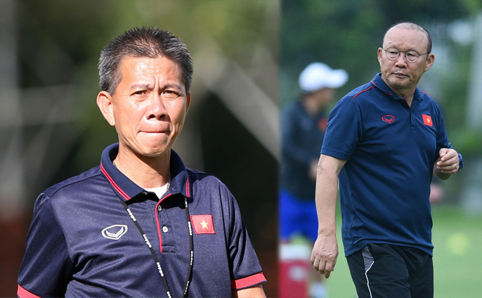 U23 Việt Nam vs U18 Việt Nam: Park Hang-seo so t&agrave;i Ho&agrave;ng Anh Tuấn