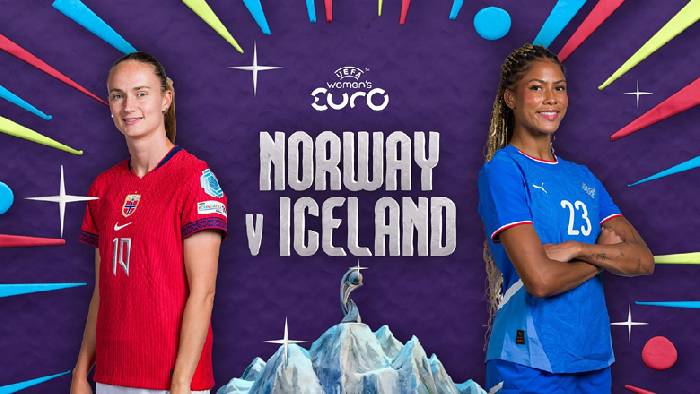 Kèo vàng bóng đá nữ Na Uy vs nữ Iceland, 02h00 ngày 11/7: Không cần bung sức