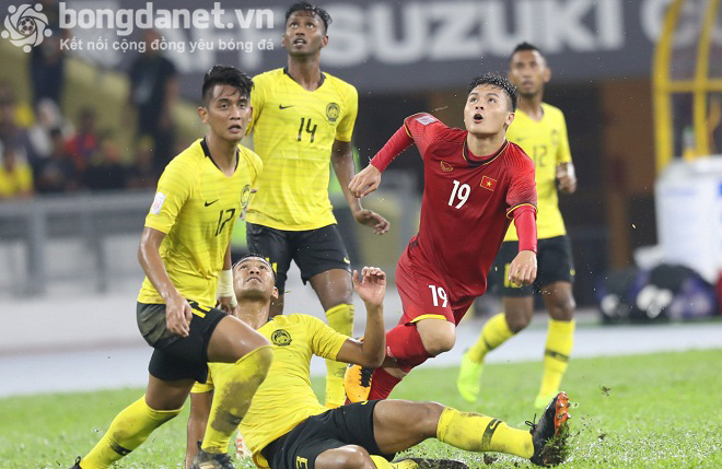 VTV5 trực tiếp b&oacute;ng đ&aacute; Việt Nam 1-0 Malaysia, 20h ng&agrave;y 10/10