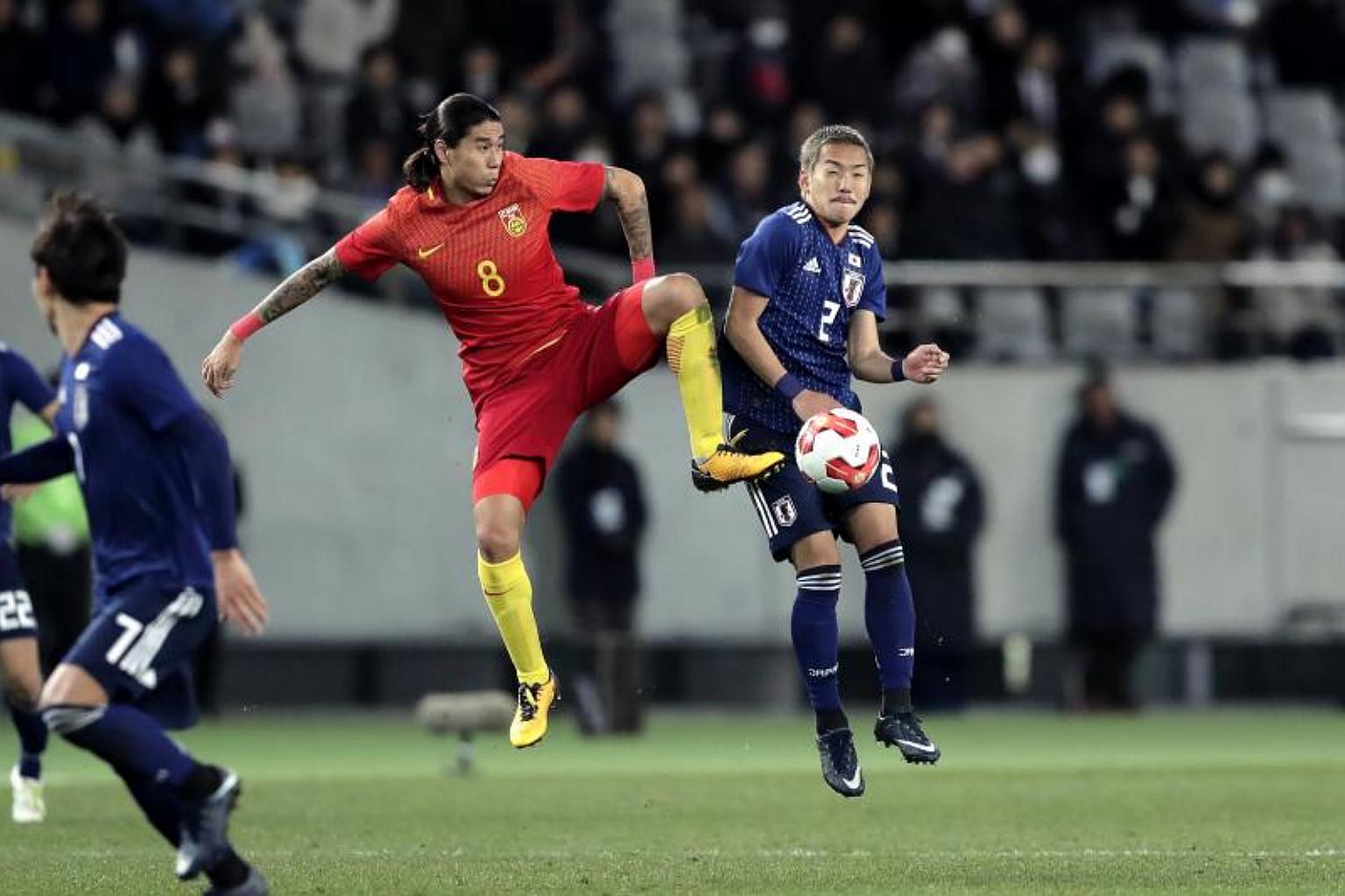 Kết quả c&uacute;p b&oacute;ng đ&aacute; Đ&ocirc;ng &Aacute;: Trung Quốc vs Nhật Bản, 17h30 ng&agrave;y 10/12