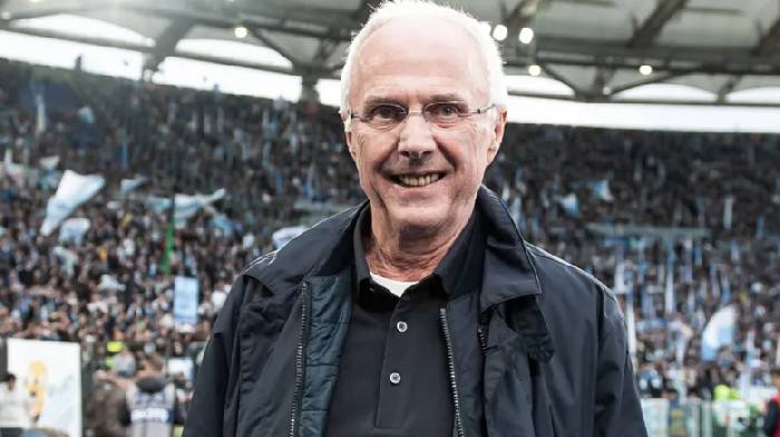 HLV Eriksson mắc ung thư, không chắc sống được thêm 1 năm