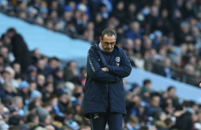 Thua tan tác, HLV Sarri chấp nhận bị sa thải khỏi Chelsea