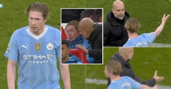 De Bruyne vùng vằng rời sân, Pep Guardiola tuyên bố bất ngờ