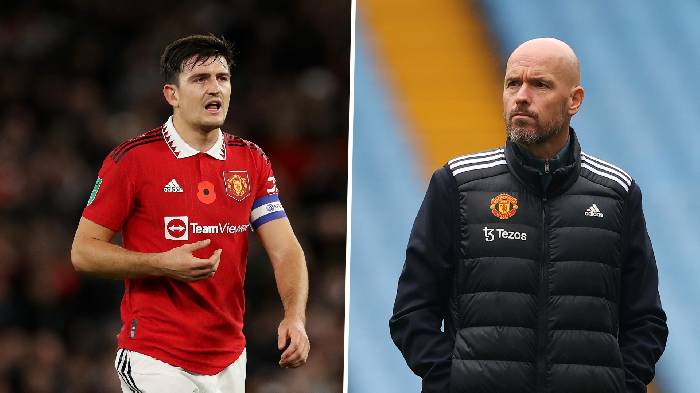 Ten Hag chỉ ra điểm tiến bộ vượt bậc của Maguire
