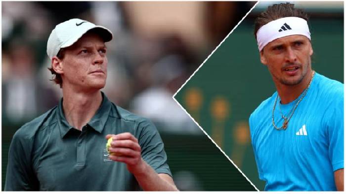 Nhận định tennis Sinner vs Zverev - Bán kết Monte Carlo Masters, 19h30 ngày 11/4