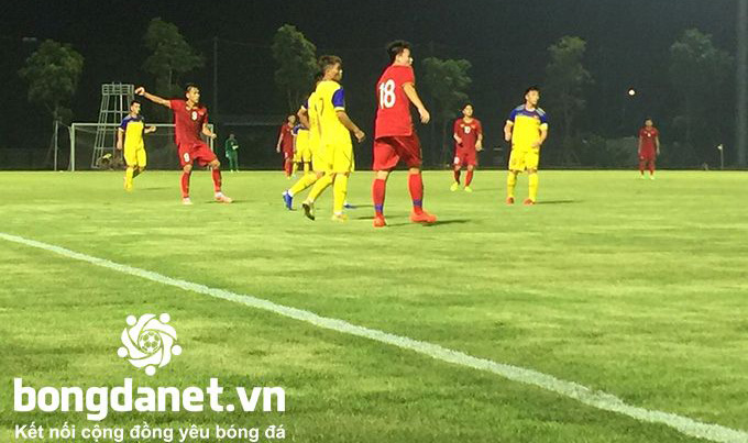 Video U23 Việt Nam vs U18 Việt Nam (giao hữu)
