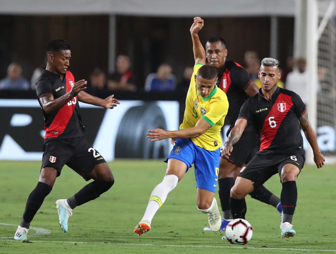 Kết quả GHQT: Brazil vs Peru, 10h ng&agrave;y 11/9