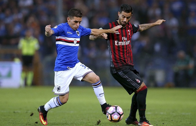 Nhận định Sampdoria vs AC Milan 00h00, 13/01 (Cúp QG Italia)