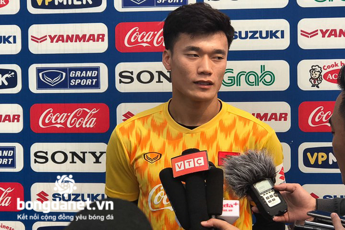 Thủ môn Tiến Dũng phớt lờ Thái Lan, hy vọng trở lại khung gỗ