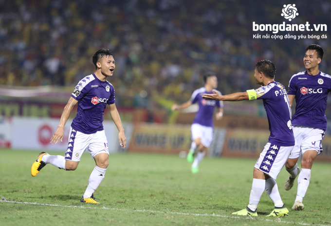 Sanna Kh&aacute;nh H&ograve;a 0-0 H&agrave; Nội: Quang Hải im tiếng, H&agrave; Nội mất ng&ocirc;i đầu