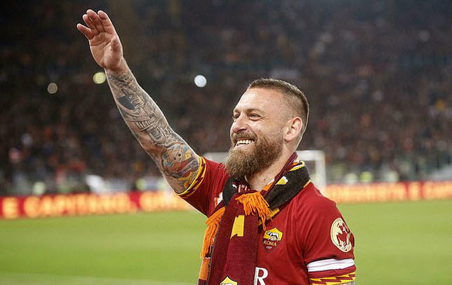 De Rossi l&ecirc;n kế hoạch trở th&agrave;nh HLV Roma sau khi gi&atilde; từ sự nghiệp