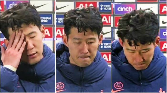 Son Heung-min lại 'kh&oacute;c', l&ecirc;n tiếng xin lỗi c&aacute;c CĐV Tottenham