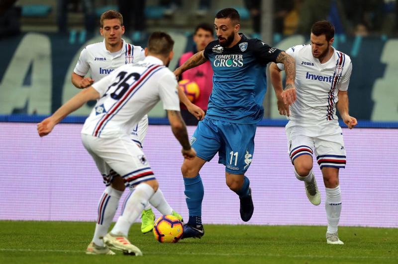 Nhận định Sampdoria vs Empoli, 20h00 ngày 12/5 (VĐQG Italia)