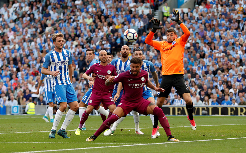 Kết quả Ngoại hạng Anh v&ograve;ng 38: Brighton vs Man City, 21h ng&agrave;y 12/5