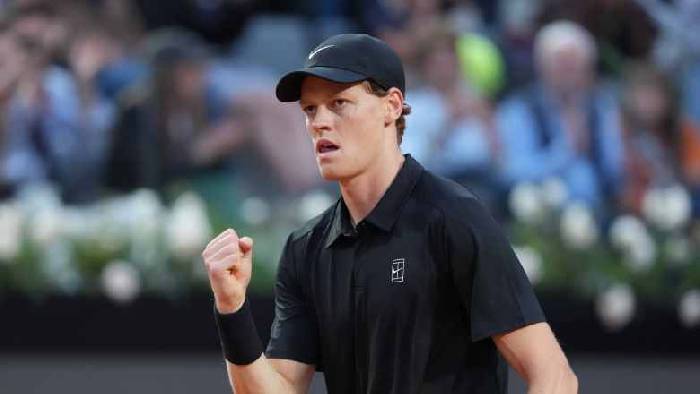 Sinner tái hiện kỷ lục của Djokovic, vào vòng 4 Rome Masters 2026