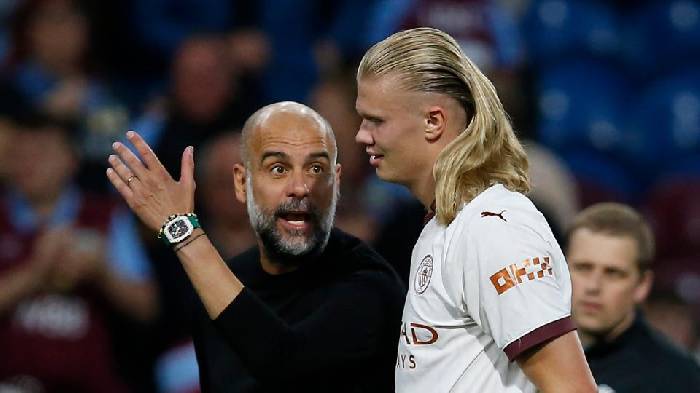 Pep l&ecirc;n tiếng giải th&iacute;ch vụ lớn tiếng với Haaland