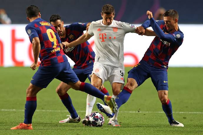 Ph&acirc;n t&iacute;ch k&egrave;o hiệp 1 Barcelona vs Bayern Munich, 2h ng&agrave;y 15/9