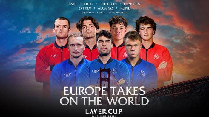 Giải tennis Laver Cup 2025 ph&aacute;t s&oacute;ng trực tiếp tr&ecirc;n k&ecirc;nh n&agrave;o?