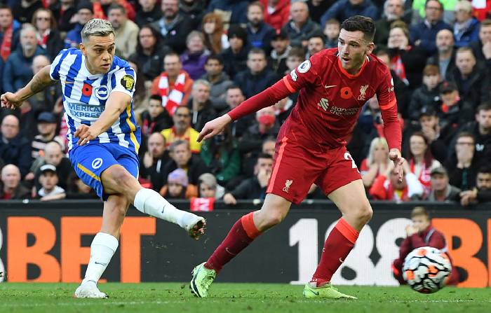 Soi kèo phạt góc Brighton vs Liverpool, 22h ngày 14/1