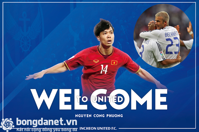 Công Phượng chính thức mang số áo 'David Beckham' ở Incheon