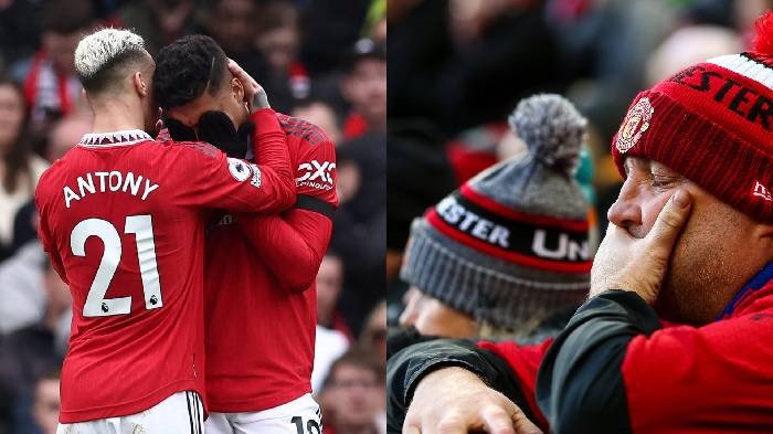 Casemiro bị oan, Antony gửi thông điệp khiến CĐV United xúc động