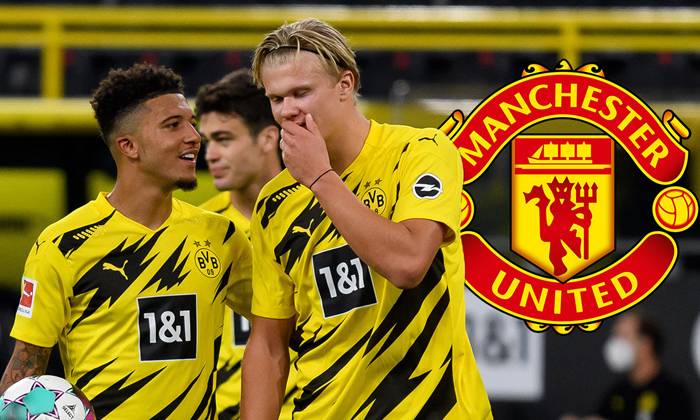 MU chọn ai giữa Jadon Sancho v&agrave; Erling Haaland?