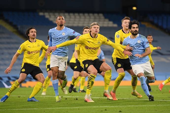 Th&ocirc;ng tin lực lượng, đội h&igrave;nh dự kiến Dortmund vs Man City, 2h ng&agrave;y 15/4