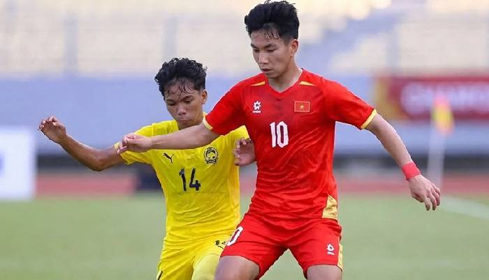 U17 Việt Nam vùi dập Malaysia trong trận khởi đầu giải U17 Đông Nam Á