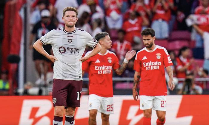 Nhận định, soi kèo Heart vs Benfica, 01h45 ngày 14/8: Tâm phục khẩu phục