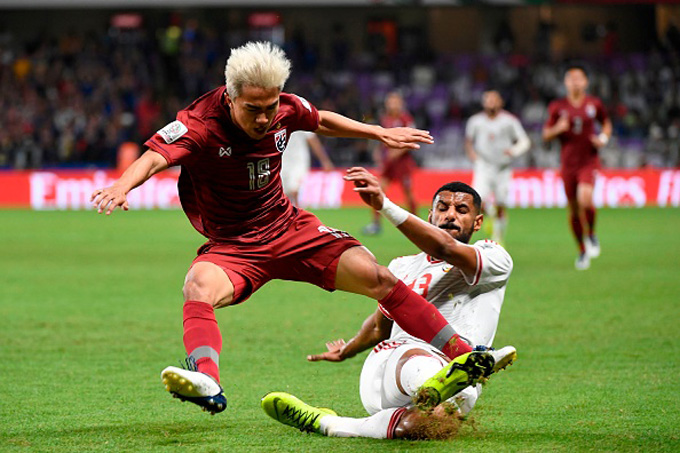 Kết quả Asian Cup 2019: Th&aacute;i Lan vs UAE, 23h ng&agrave;y 14/1