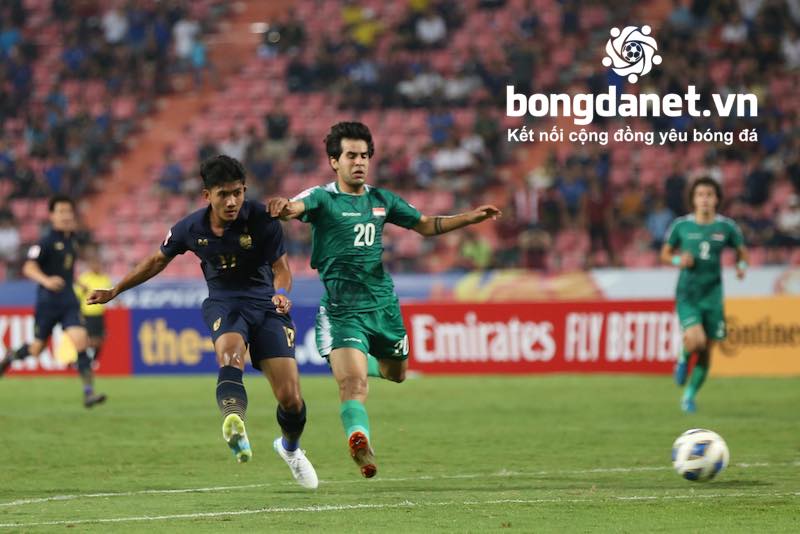 Kết quả U23 Th&aacute;i Lan vs U23 Iraq, 20h15 ng&agrave;y 14/1