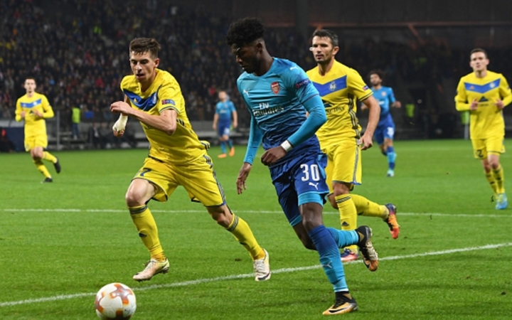 Tỷ lệ b&oacute;ng đ&aacute; C2 ch&acirc;u &Acirc;u h&ocirc;m nay 14/2: BATE Borisov vs Arsenal