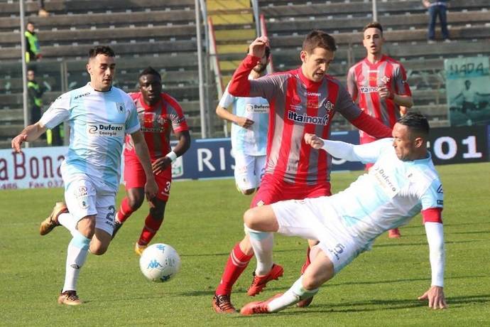 Nhận định Virtus Entella vs Cremonese, 22h00 ngày 16/3