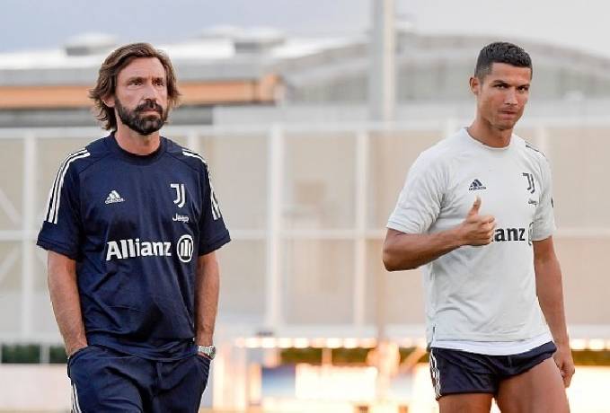 Pirlo phủ nhận th&ocirc;ng tin Juventus muốn b&aacute;n Ronaldo 