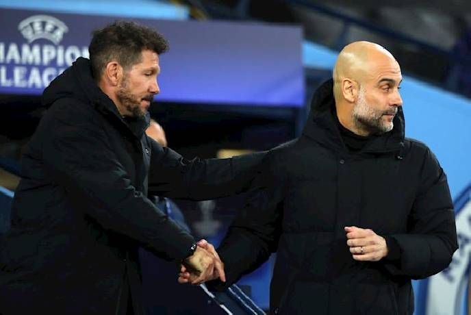 HLV Simeone tố Pep Guardiola giả tạo, coi thường Atletico Madrid