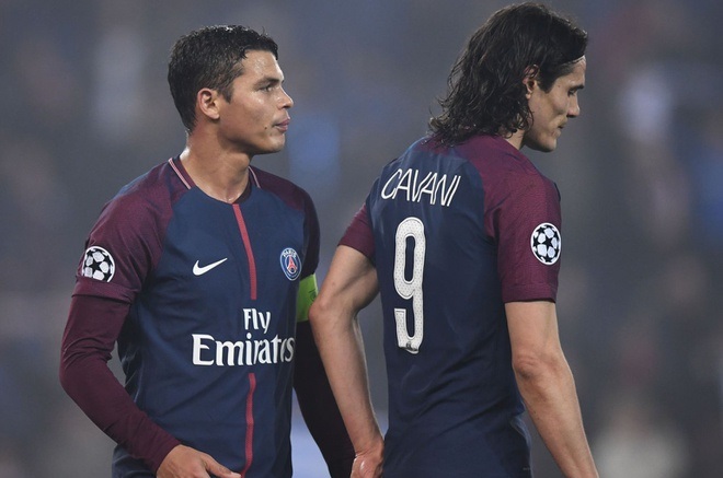 Chính thức: Edinson Cavani và Thiago Silva chia tay PSG