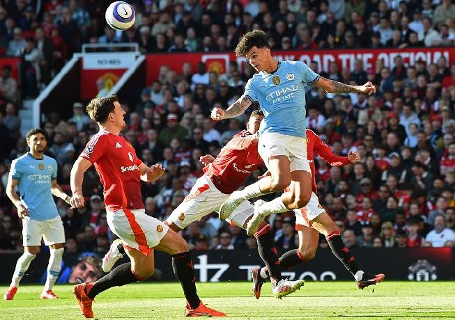 Siêu máy tính dự đoán Man City vs MU, 22h30 ngày 14/9