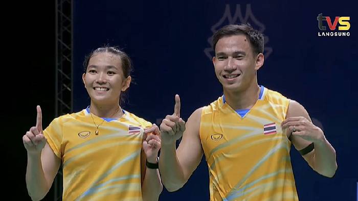 Thái Lan sớm vượt chỉ tiêu HCV cầu lông SEA Games 33