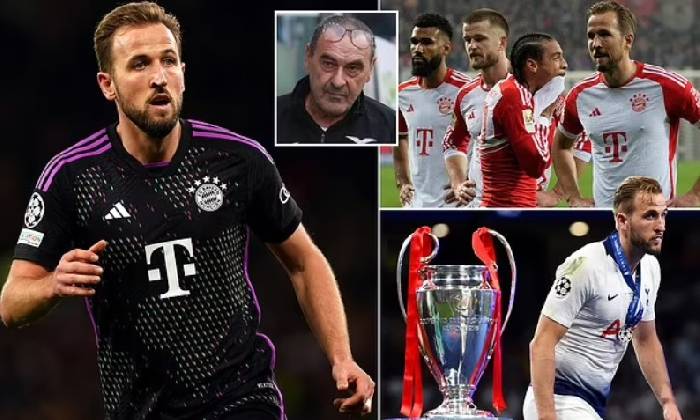 Harry Kane lọt top 10 cầu thủ xuất sắc nhất chưa từng vô địch Cúp C1 châu Âu