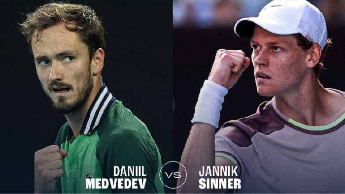 Link trực tiếp tennis Sinner vs Medvedev - Chung kết Indian Wells Masters, 4h00 ng&agrave;y 16/3
